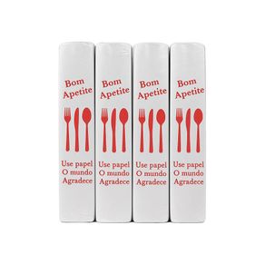 Saco de Papel para Talheres 25x6,5cm - Pacote com 500