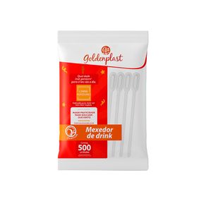 Mexedor de Drink Plástico - Pacote com 500
